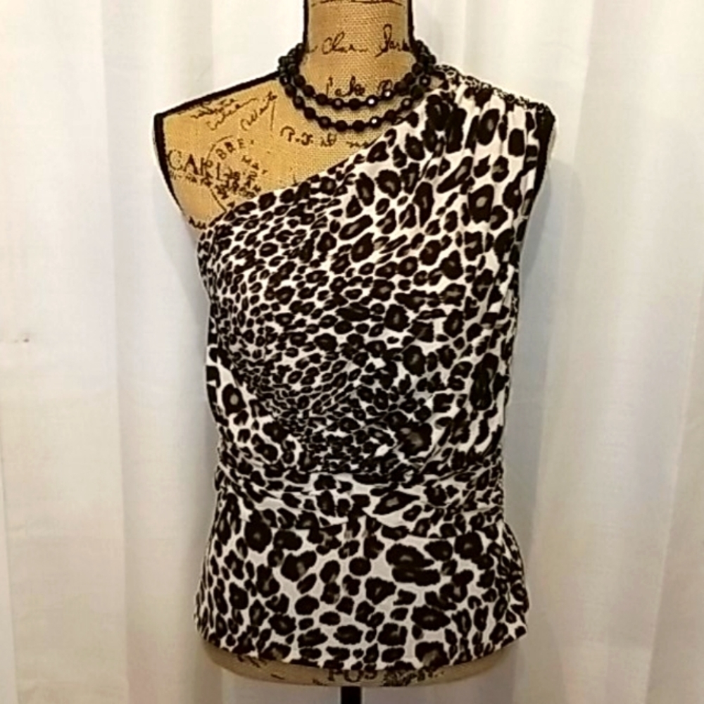 𝅺Gambattista Valli one shoulder blouse